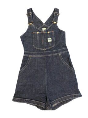 Kacey Musgraves x Lee Dark Wash Denim Shortall Romper
